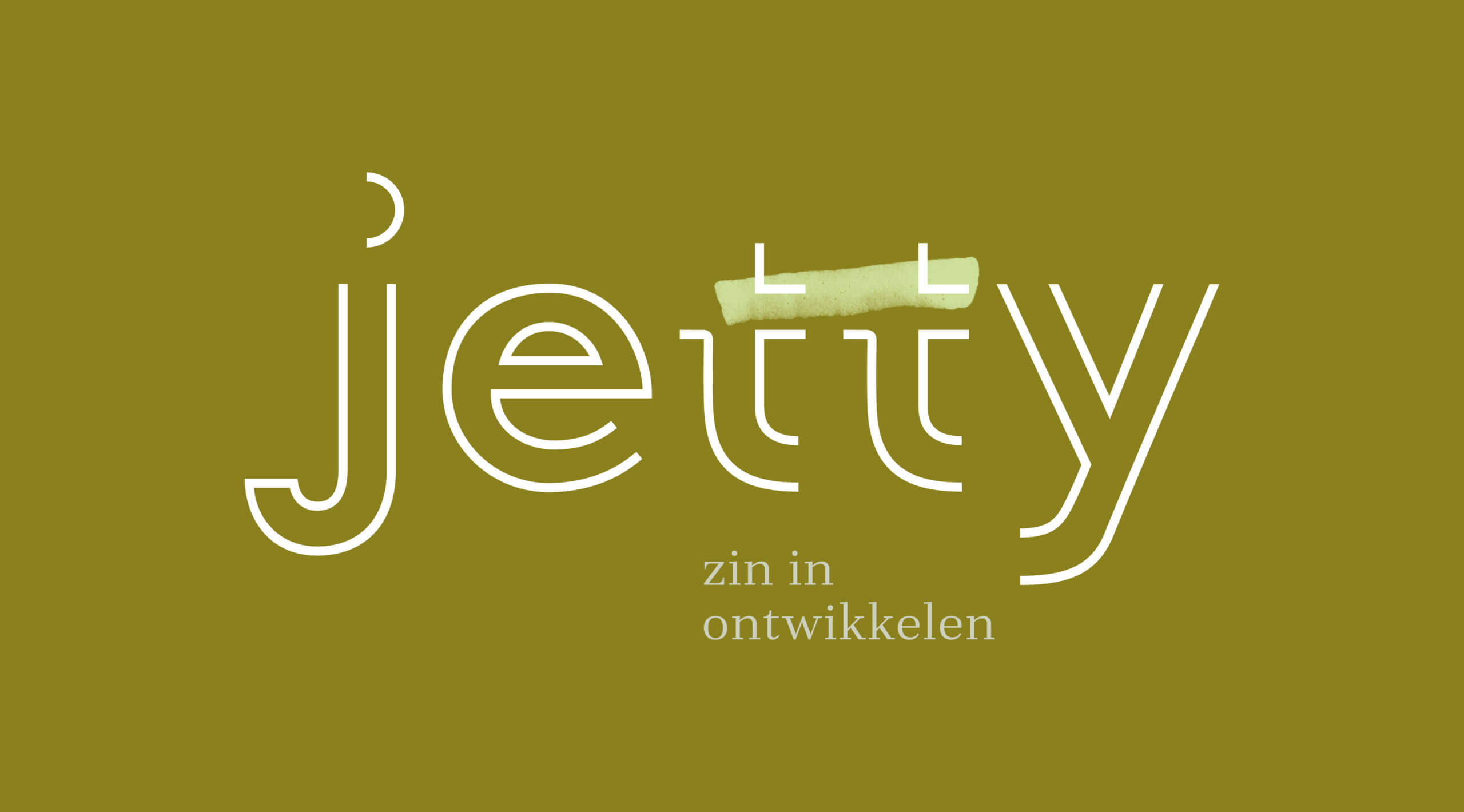 Logo uit de visuele identiteit van Jetty