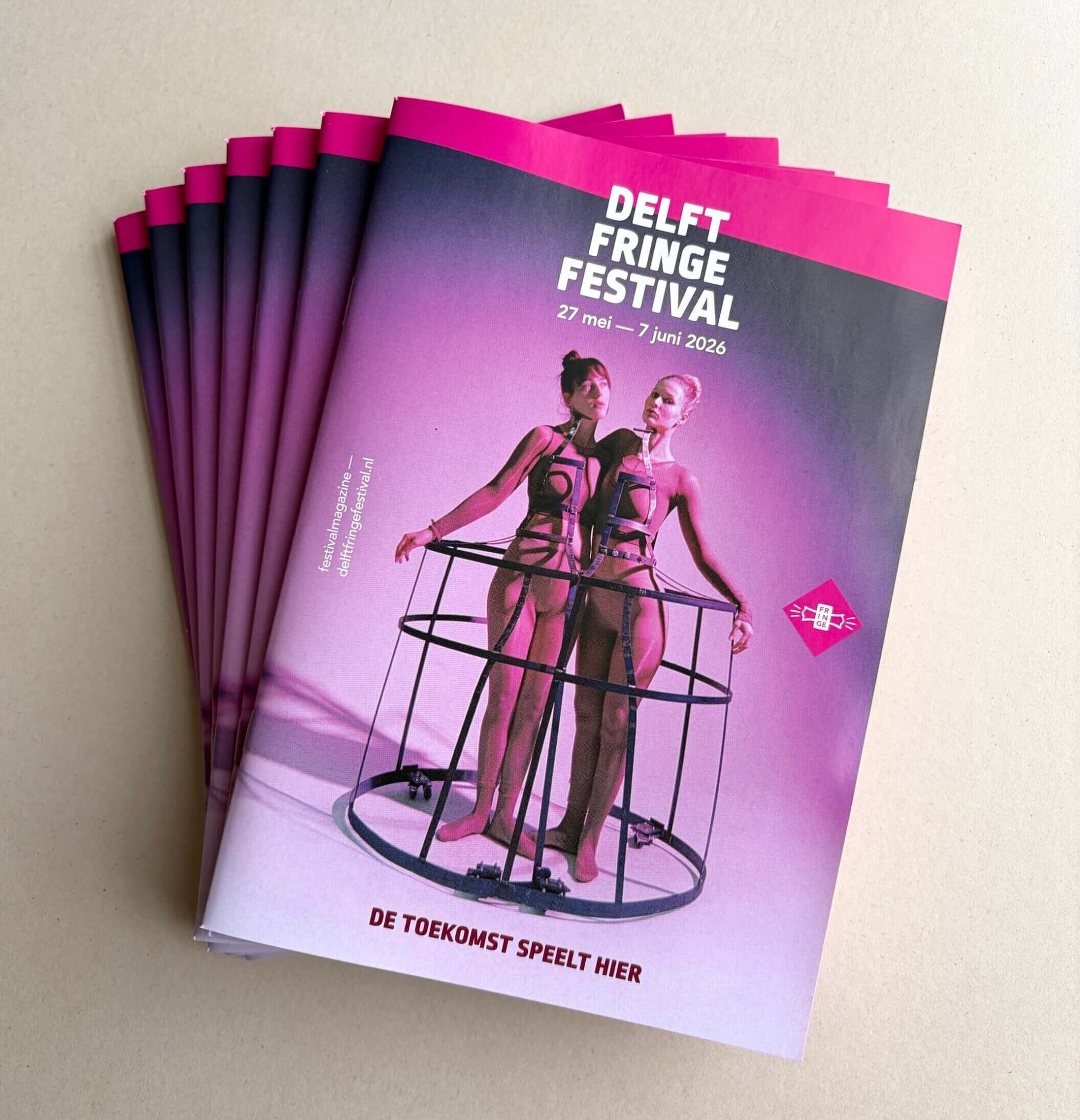 Delft Fringe Festival programmaboekje